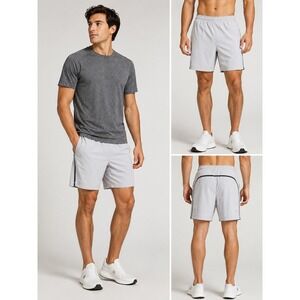 lululemon athletica Men’s Light Gray Athletic Shorts